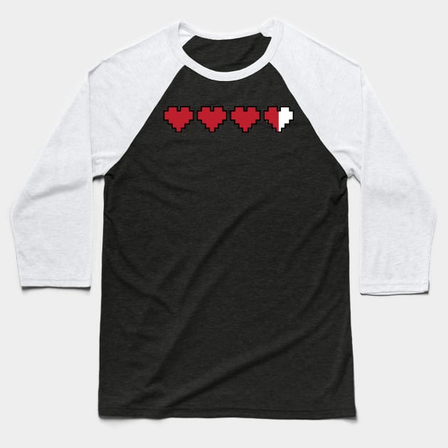 Heart of Life Baseball T-Shirt by PWCreate